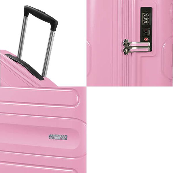 Samsonite スーツケース エアリアル スピナー63 4輪 ピンク 良品横幅42cm