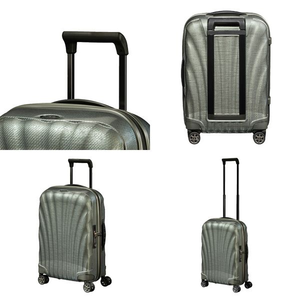 Samsonite スーツケース C-LITE Spinner シーライト スピナー 55cm メタリックグリーン 122859-1542