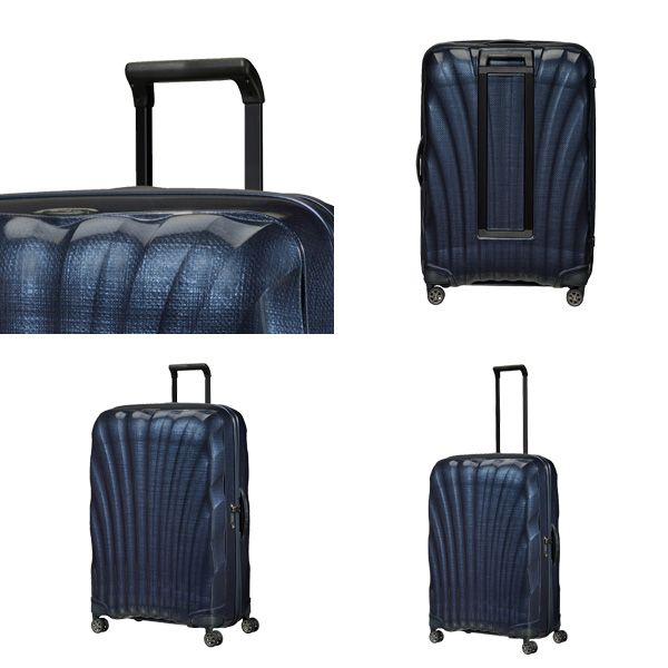 Samsonite スーツケース C-LITE Spinner シーライト スピナー 81cm ミッドナイトブルー 122862-1549【他商品と同時購入不可】