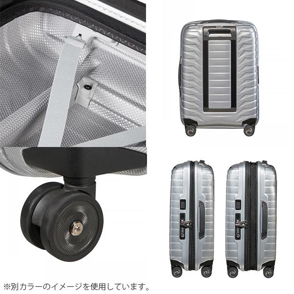 Samsonite スーツケース PROXIS SPINNER プロクシス スピナー 55×35×23cm EXP ブラック 140087-1041