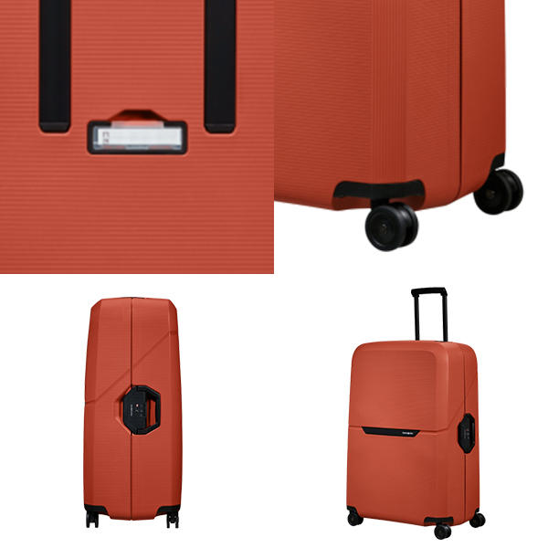 Samsonite スーツケース Magnum Eco Spinner マグナムエコ スピナー 81cm メープルオレンジ 139848-0557【他商品と同時購入不可】