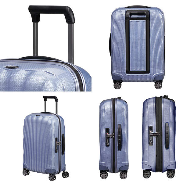 Samsonite スーツケース C-LITE Spinner シーライト スピナー 55cm EXP ラベンダー 134679-1491