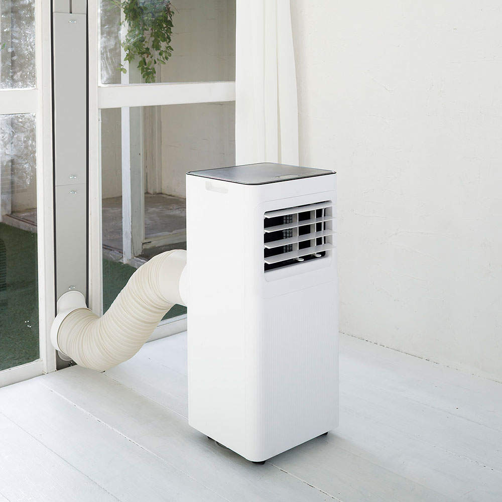 C：NET ポータブルクーラー 8～12畳 ホワイト CSC2800WH