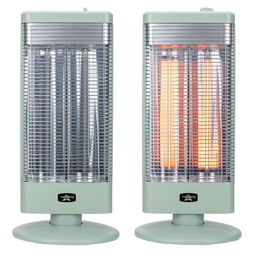 アラジン 電気ストーブ 遠赤グラファイトヒーター グリーン AEH-G1000A(G)