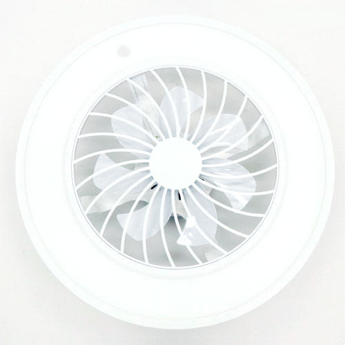 HIRO シーリングファンライト 調光・調色 10畳用 ホワイト HLCF-550WH