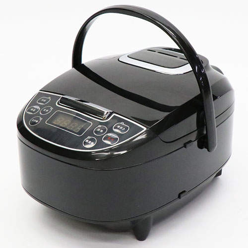HIRO 炊飯器 マイコン炊飯ジャー 5合 ブラック HK-RC554BK