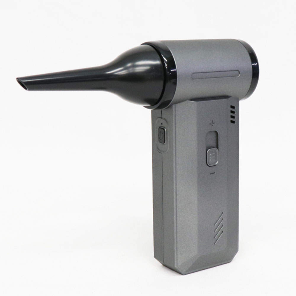 HIRO 小型ブロワー ストロングパワーマルチブロワーファン 充電式 2WAY 吸引・送風 ブラック HDL-3106