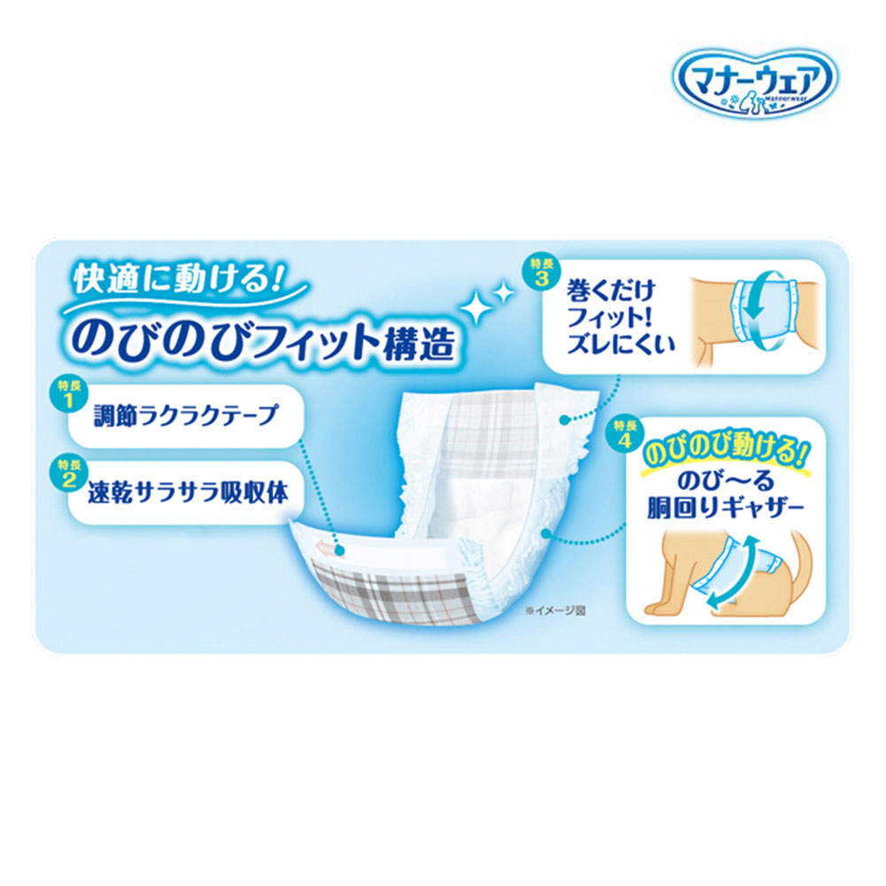 ユニ・チャーム マナーウェア 男の子用 小型犬 Sサイズ 46枚入×8個