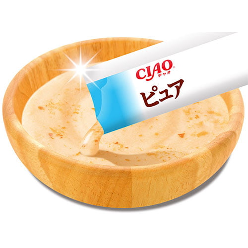 【ゆうパケット配送】いなば CIAO ピュアちゅ～る かつお かつお節入 4本入×6個【他商品と同時購入不可】