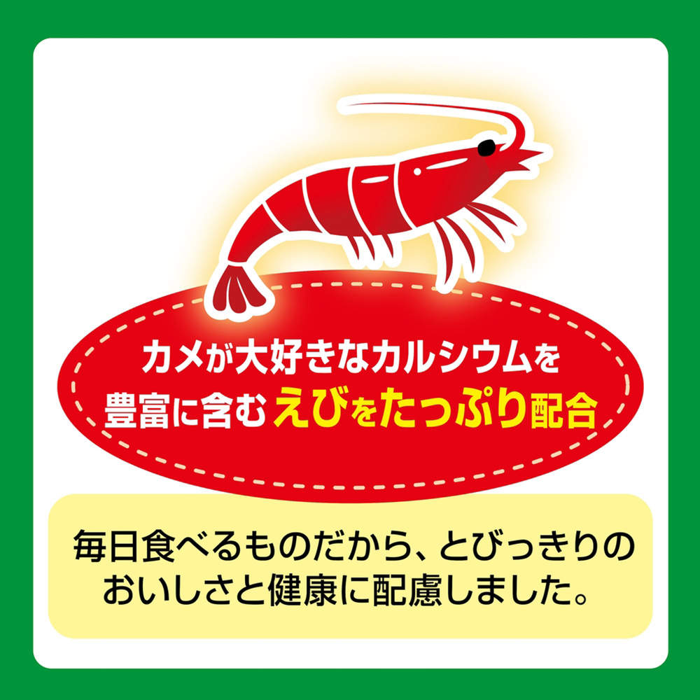 ジェックス カメ元気 ごちそうごはん 特大粒 500g
