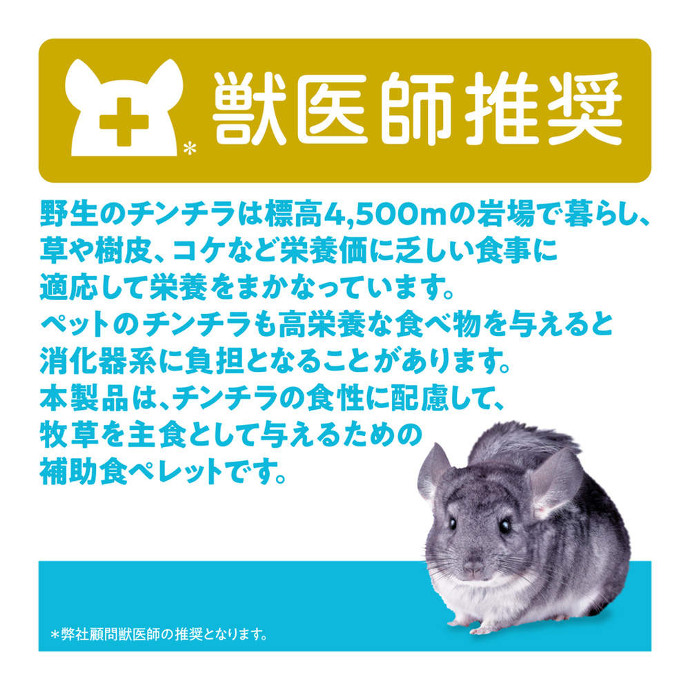 ジェックス チンチラ プレミアムフード シンバイオティクスブレンド 1.3kg