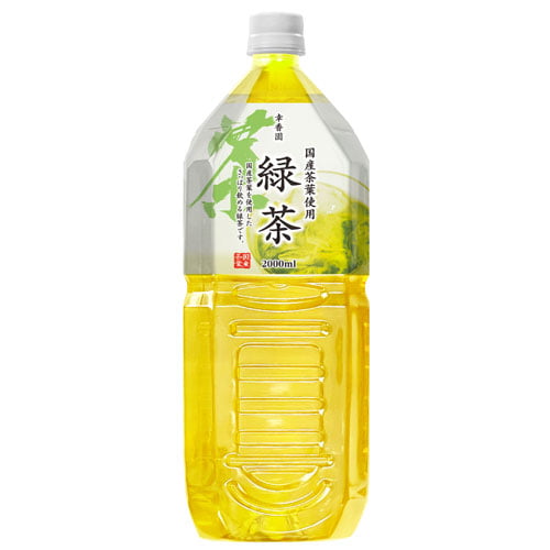 緑茶　国産品 2L 6本
