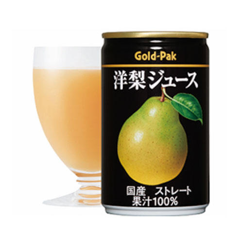 ゴールドパック 洋梨ジュース ストレート 160g×20缶