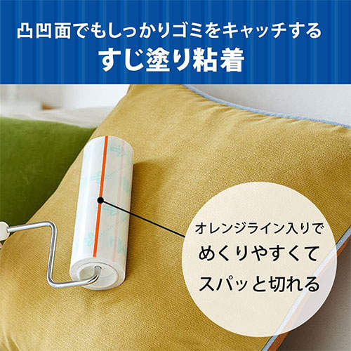 ニトムズ 粘着ローラー コロコロ スタンダード スカットカット スペア 10巻入