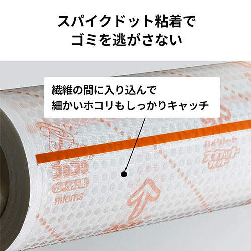 ニトムズ 粘着ローラー コロコロ ハイグレード スカットカット スペア 10巻入