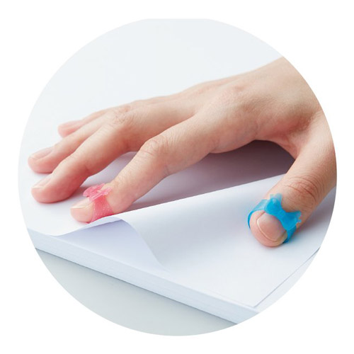 よろずやマルシェ本店 デビカ 指サック メクリボン S S 文房具 オフィス用品 食品 日用品から百均まで個人向け通販