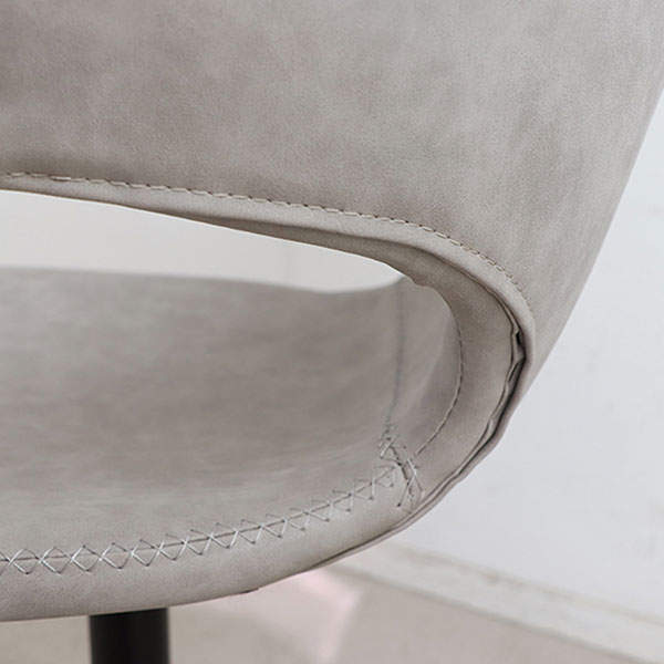 東馬 アーマー ラウンドチェア グレー