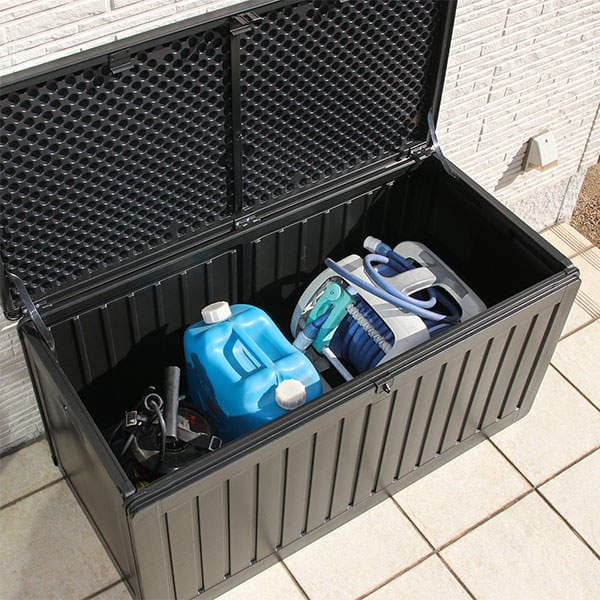 屋外ストッカー 収納BOXベンチ 270L 38357