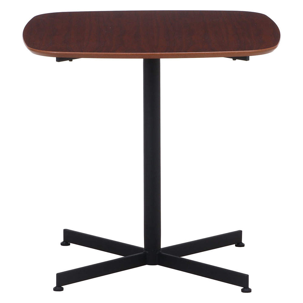 不二貿易 カフェテーブル レグナ 幅75cm ブラウン 正方形 98932