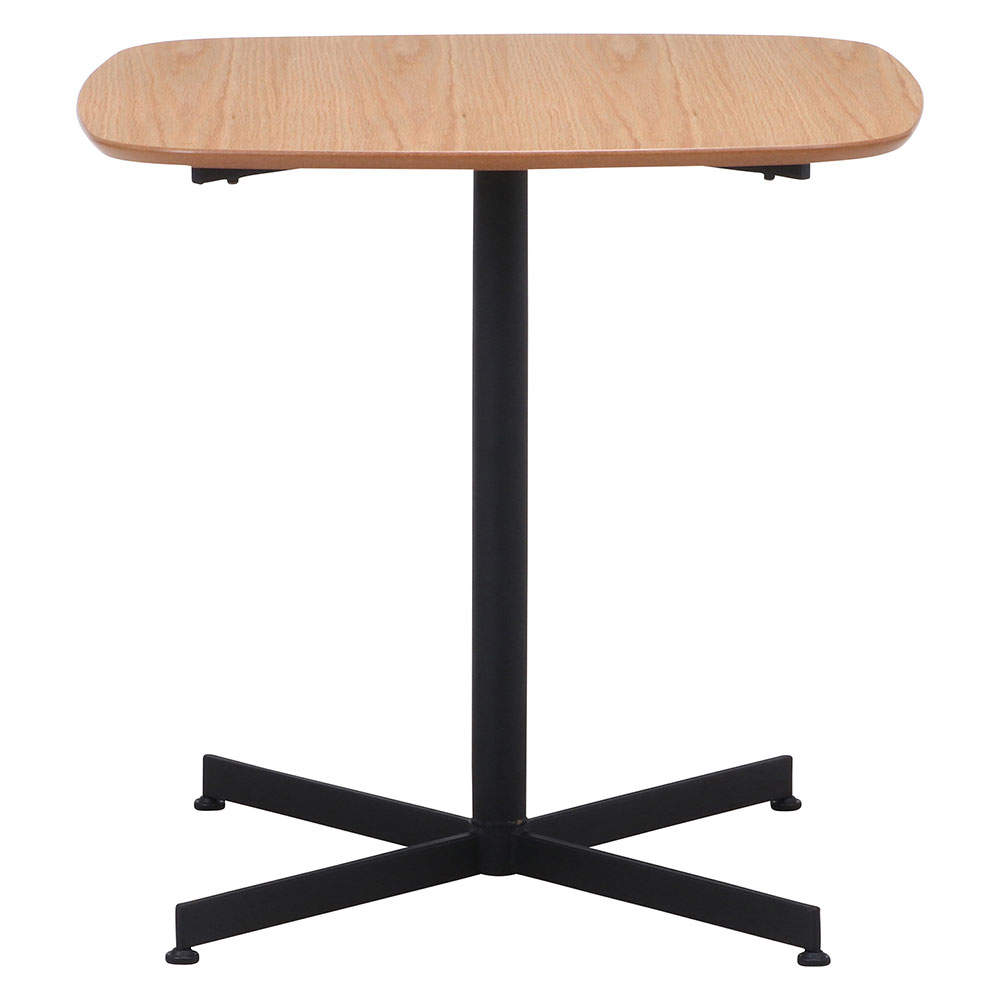 不二貿易 カフェテーブル レグナ 幅75cm ナチュラル 正方形 98933