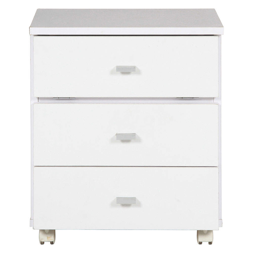 不二貿易 ドレッサー 化粧箱 フィーゴ ホワイト FWK-4553DR