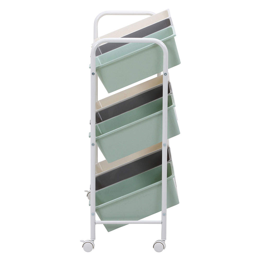 不二貿易 キッズラック color 9マス(キャスター付) 38293