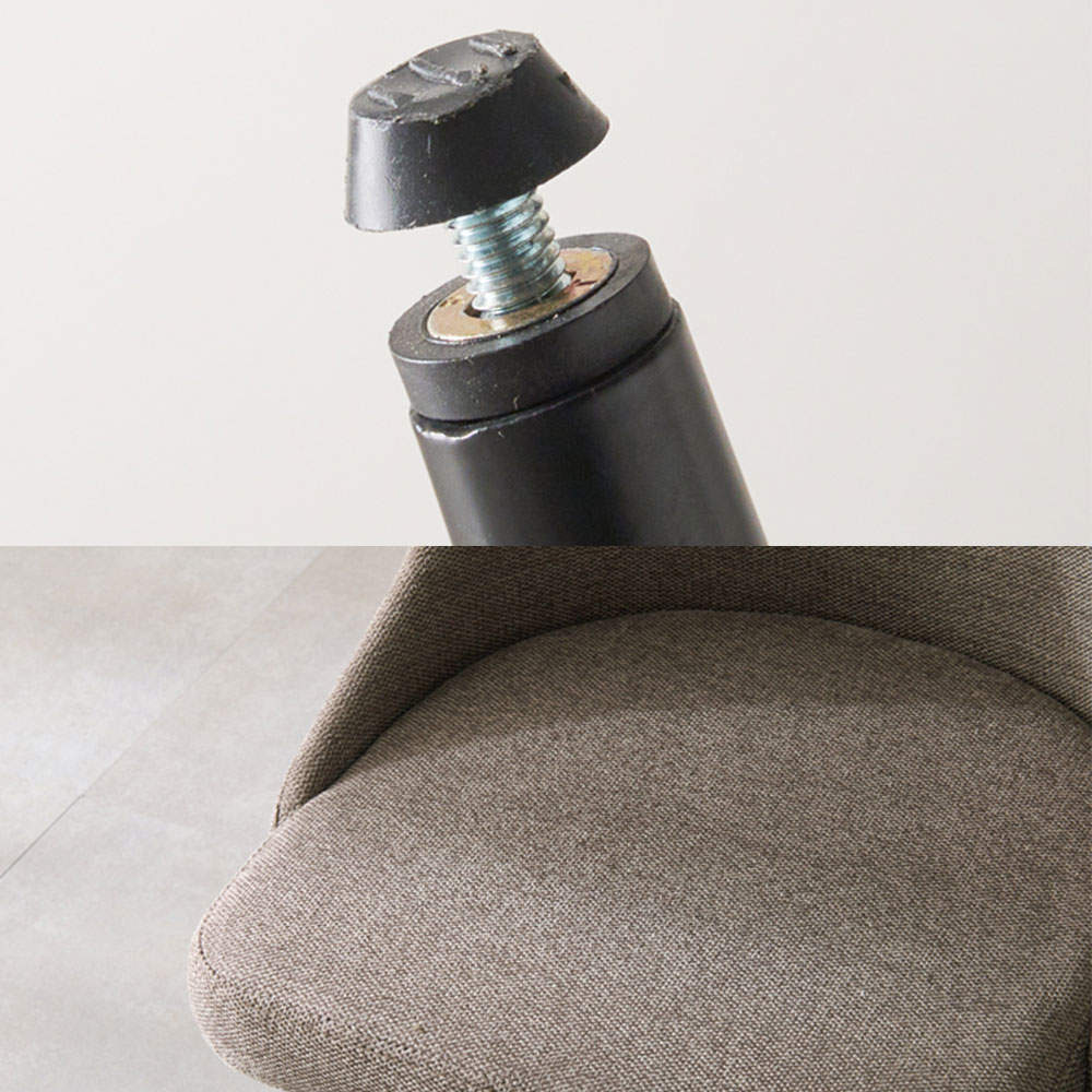 萩原 チェア 2脚セット ファブリックグレー LC-4860GY