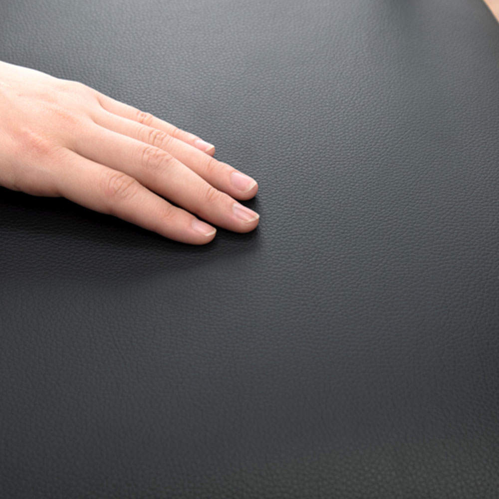 萩原 ダイニングチェアー 2脚セット ブラック LC-4978BK