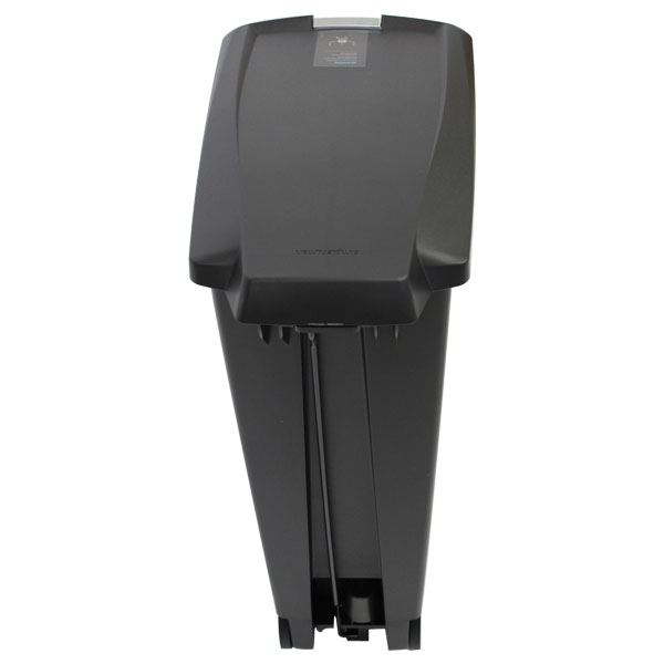 Simplehuman ゴミ箱 スリム プラスチック ステップカン 40L ブラック CW1361