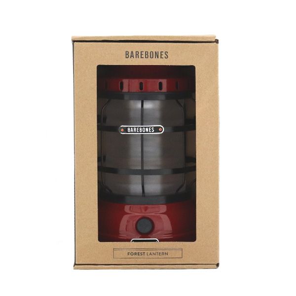 【売りつくし】Barebones Living ベアボーンズ リビング Forest Lantern フォレストランタン LED 2.0 Red レッド
