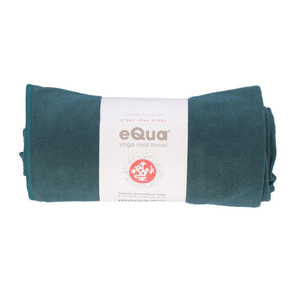 Manduka マンドゥカ eQua イークア ヨガマットタオル Sage Solid セージソリッド L