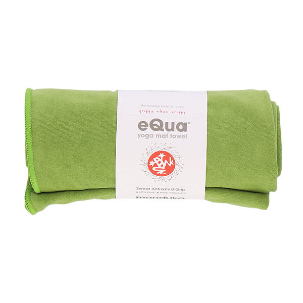 Manduka マンドゥカ eQua イークア ヨガマットタオル Matcha マッチャ L