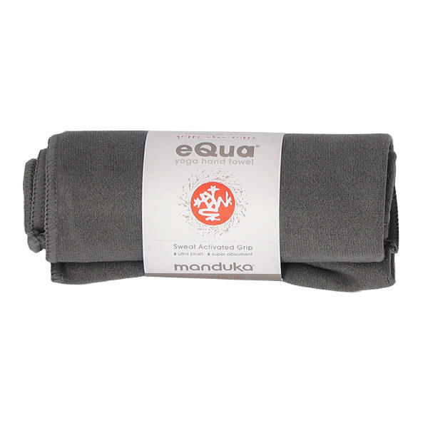 Manduka マンドゥカ eQua イークア ヨガマットタオル ハンドサイズ Thunder サンダー S