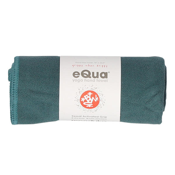 Manduka マンドゥカ eQua イークア ヨガマットタオル ハンドサイズ Sage Solid セージソリッド S