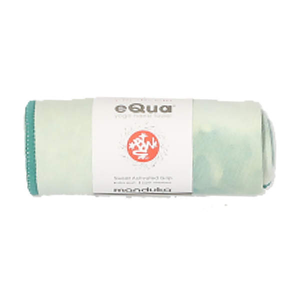 Manduka マンドゥカ eQua イークア ヨガマットタオル ハンドサイズ Wasabi TD ワサビタイダイ S
