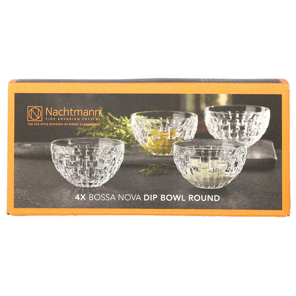 Nachtmann ナハトマン Bossa Nova ボサノバ ディップボウル ラウンド 210ml 4個セット 101322