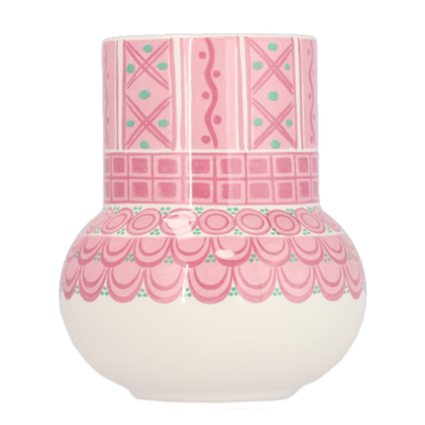 Bjorn Wiinblad ビヨン・ヴィンブラッド Olga オルガ フラワーベース 15cm ピンク