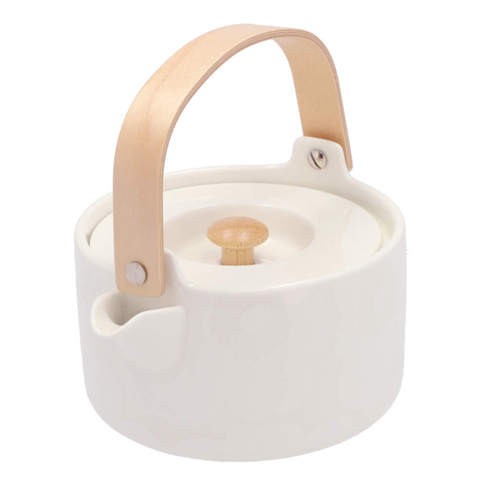 Marimekko マリメッコ Unikko ウニッコ ティーポット 700ml ホワイト