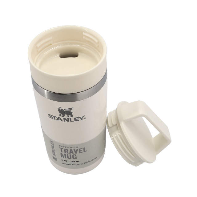 STANLEY スタンレー Cafe To Go Travel Mug カフェ トゥーゴー 真空マグ クリームグロス 0.35L