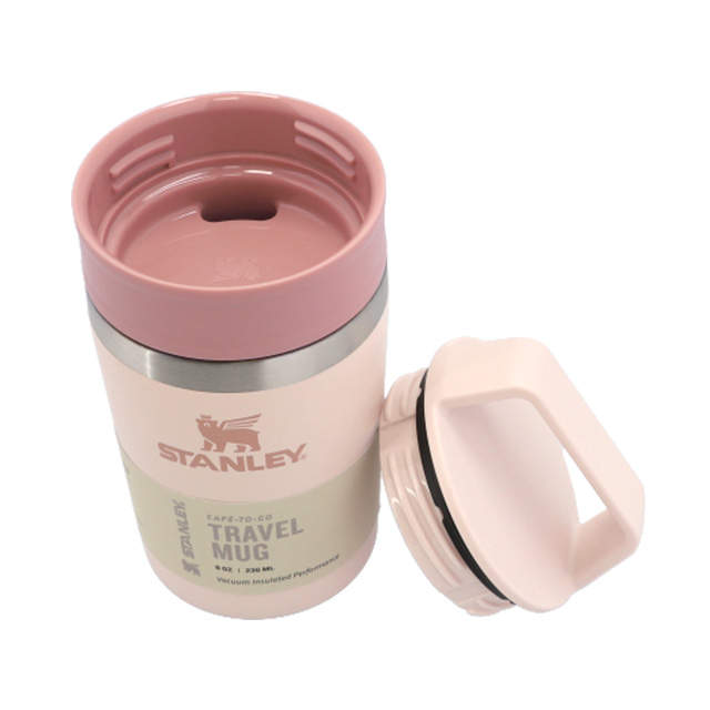 STANLEY スタンレー Cafe To Go Travel Mug カフェ トゥーゴー 真空マグ ローズクォーツ 0.23L