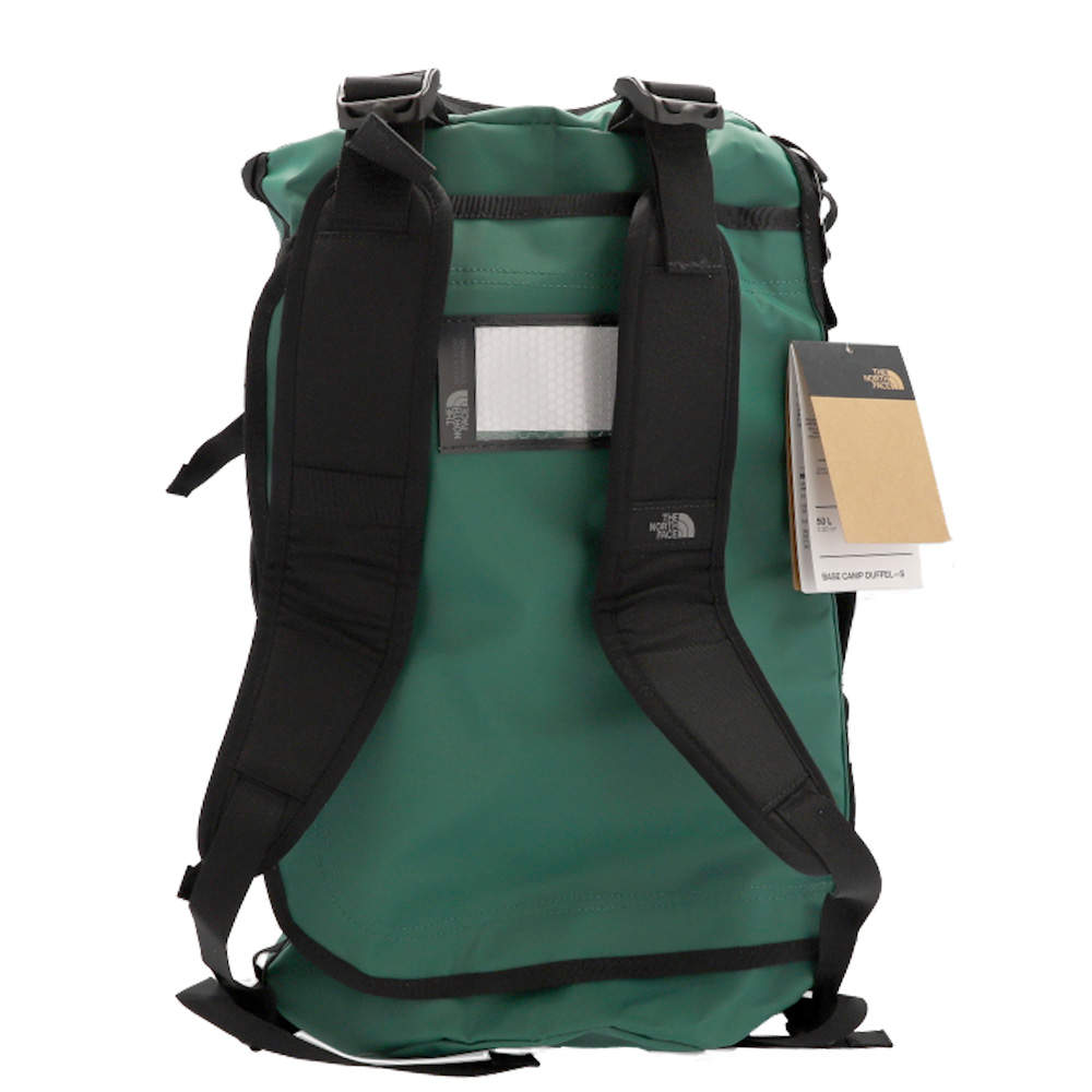 THE NORTH FACE ノースフェイス バックパック BASE CAMP DUFFEL S ベースキャンプ ダッフル 50L エバーグリーン ブラック