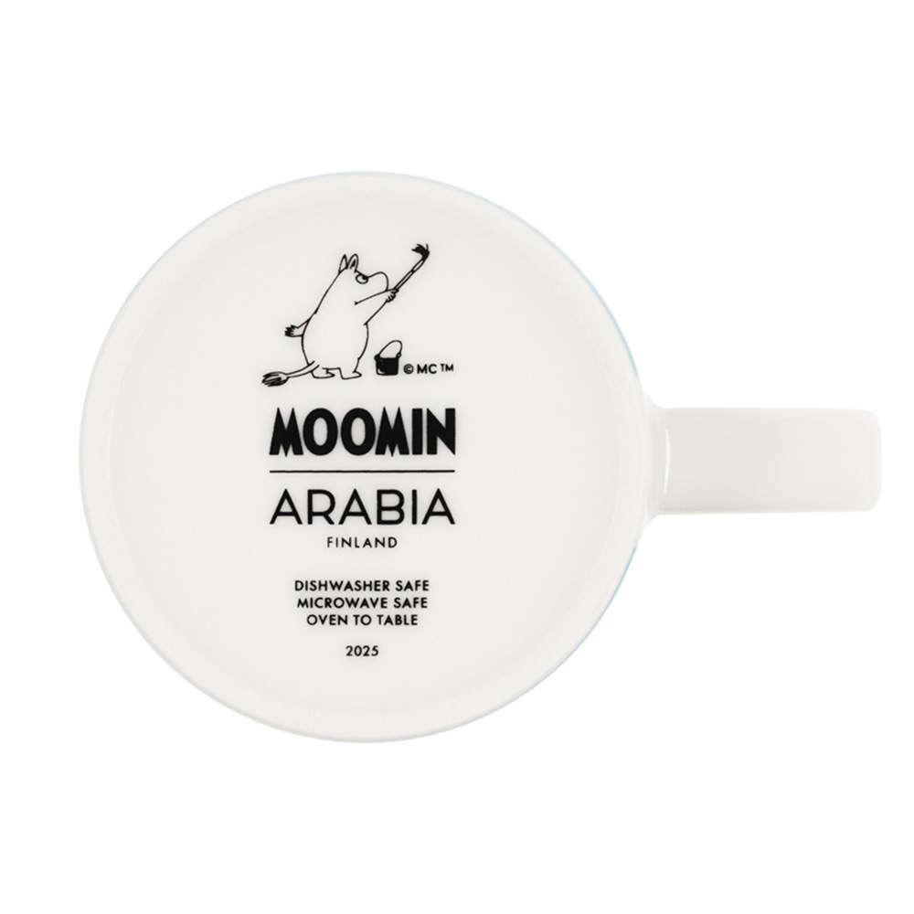 ARABIA アラビア Moomin ムーミン マグ アイススイミング 300ml 2025年冬限定