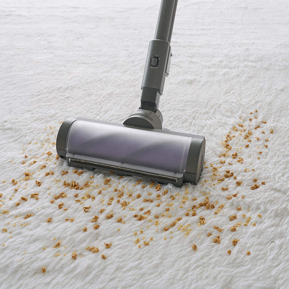 アイリスオーヤマ 掃除機 充電式サイクロンスティッククリーナー SUUZE グレー SCD-210P-H