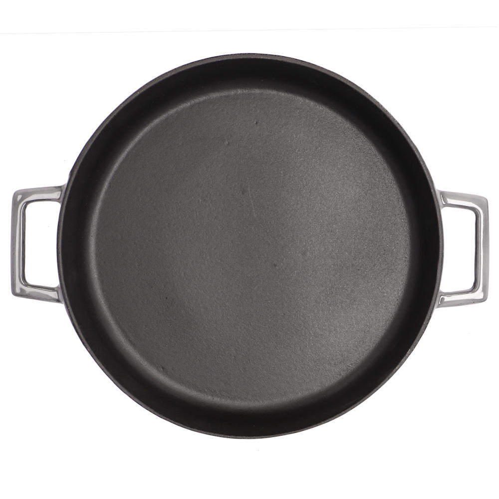 【ポイント20倍】LAVA 鋳鉄ホーロー鍋 マルチキャセロール 28cm MAJOLICA GRAY LV0126