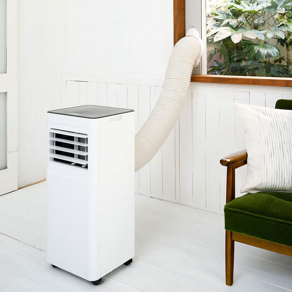 C：NET ポータブルクーラー 8～12畳 ホワイト CSC2800WH