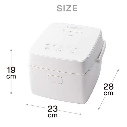 ツインバード 炊飯器 IH炊飯ジャー 3合 ブラック RM-D793B