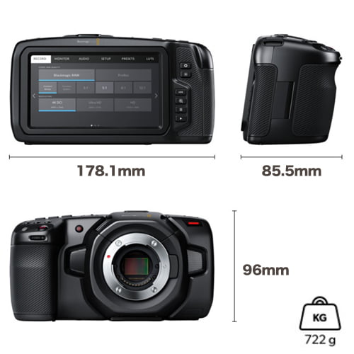 Blackmagic Pocket Cinema Camera 4K