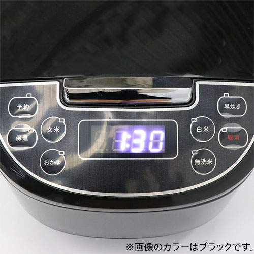 HIRO 炊飯器 マイコン炊飯ジャー 5合 ブラウン HK-RC554BR