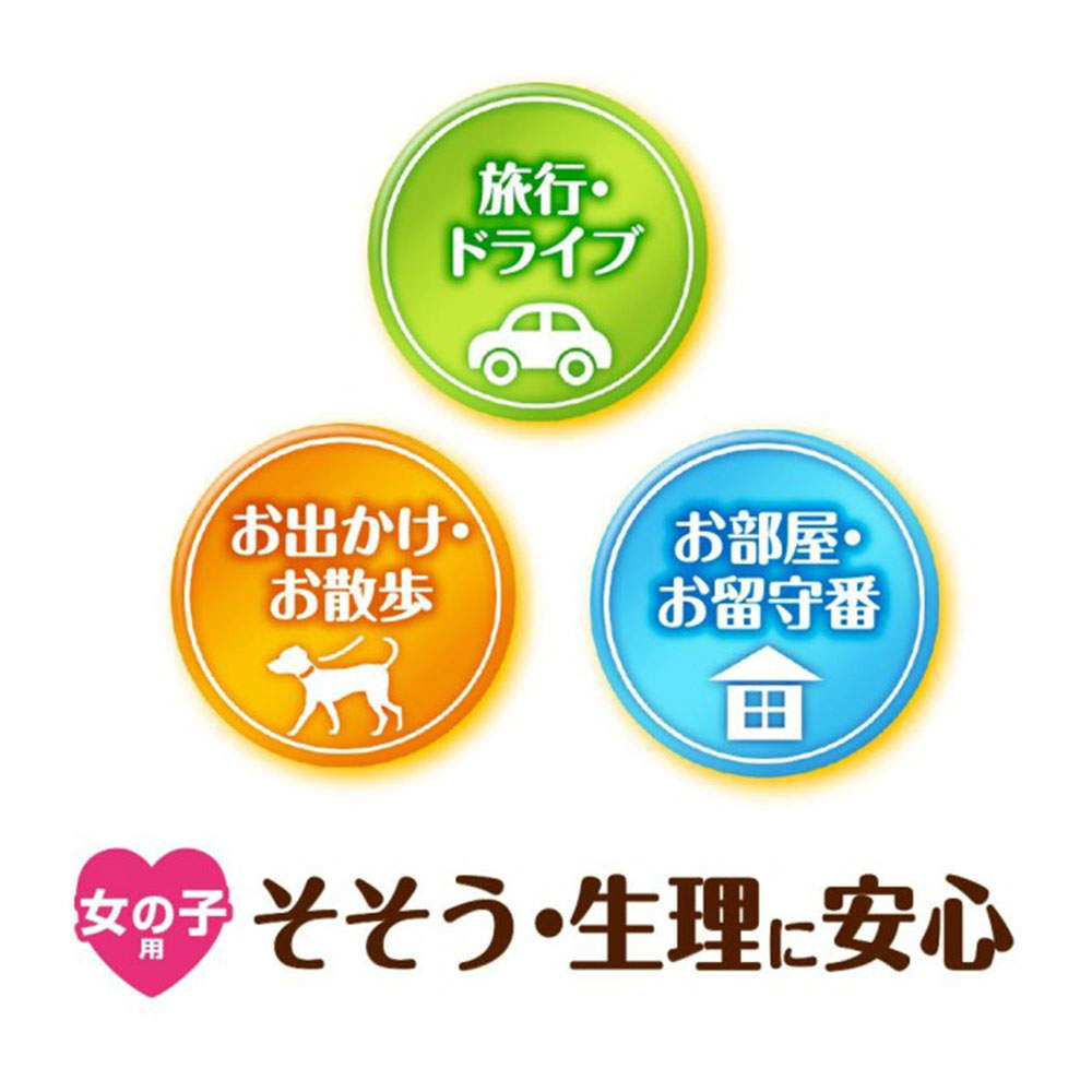 ユニ・チャーム マナーウェア 女の子用 超小型犬 SSSサイズ 42枚入×12個