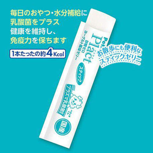 Petio ペティオ プラクト 砂糖ゼロ ヨーグルト風味 ゼリー スティックタイプ 8本入×10袋
